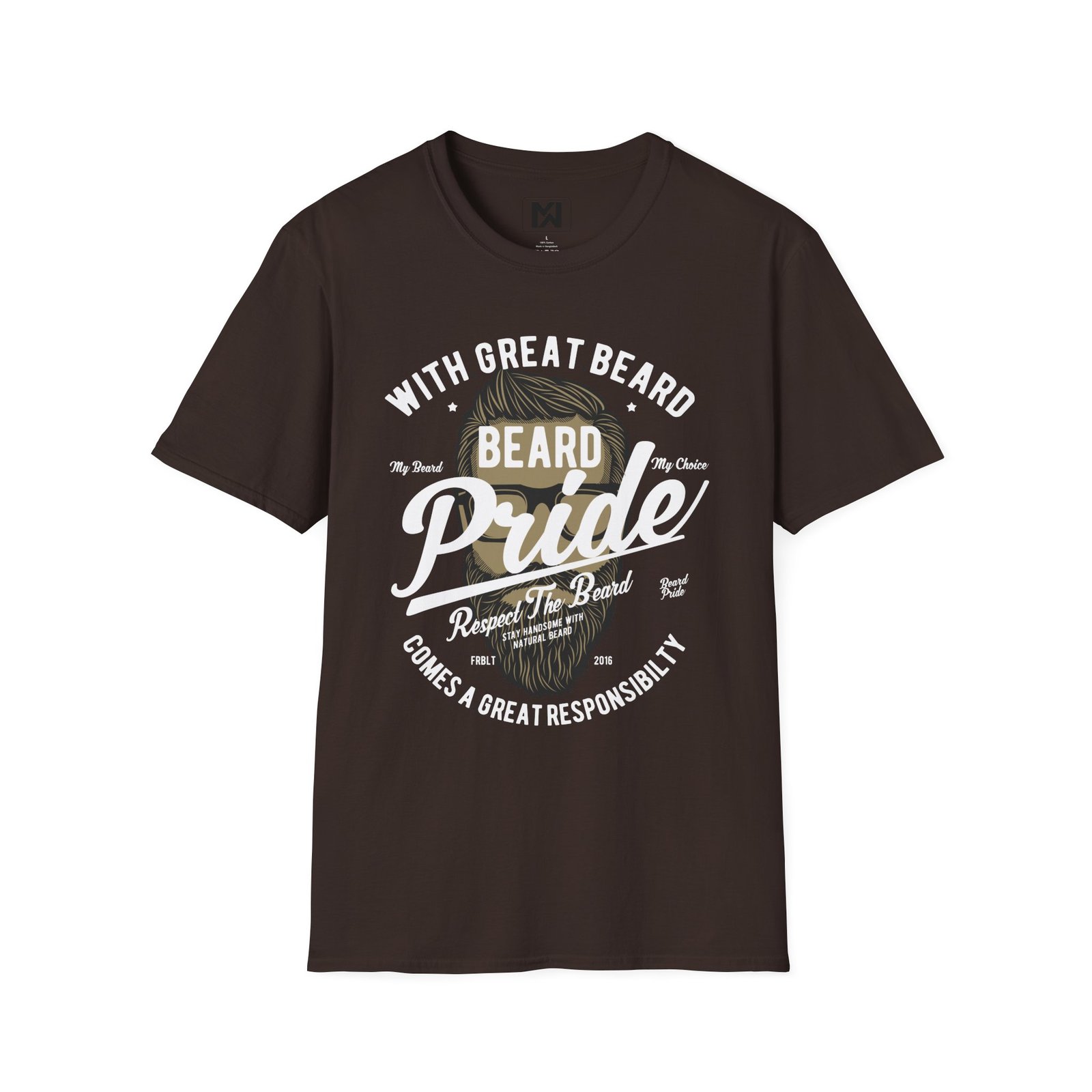 With Great Beard Comes Great Responsibility T-Shirt - Image 21