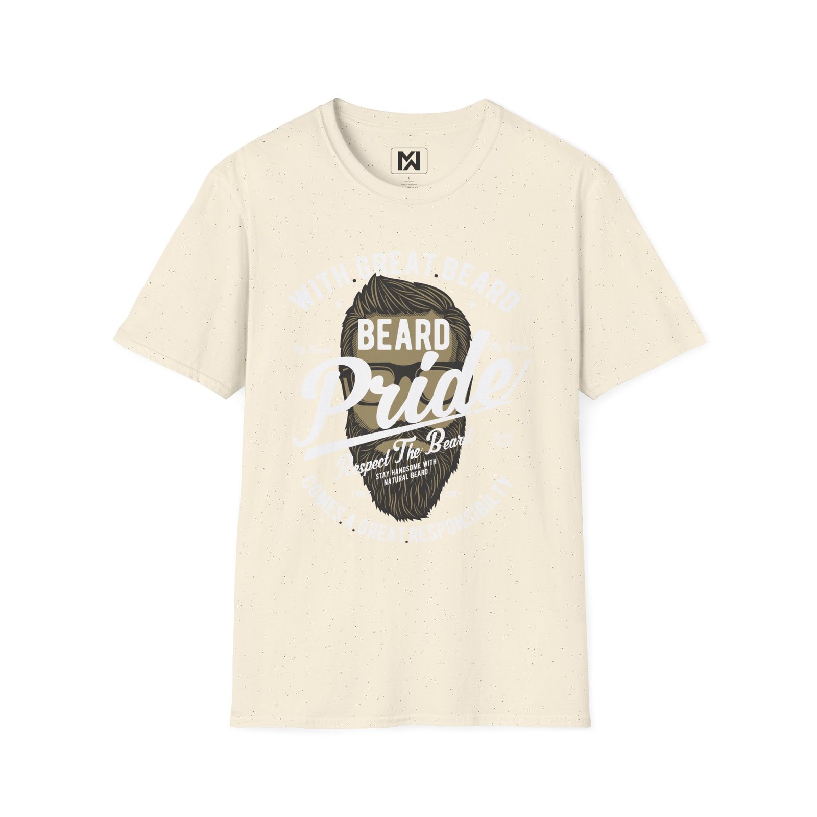 With Great Beard Comes Great Responsibility T-Shirt - Image 25