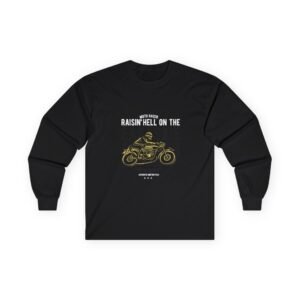 Raisin Hell Moto Racer Long Sleeve Shirt