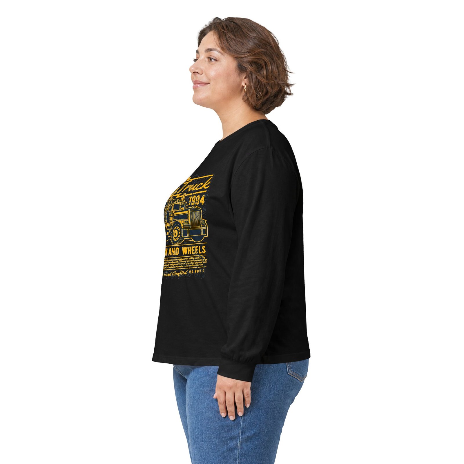 Big Truck 2 Long Sleeve Shirt - Image 4