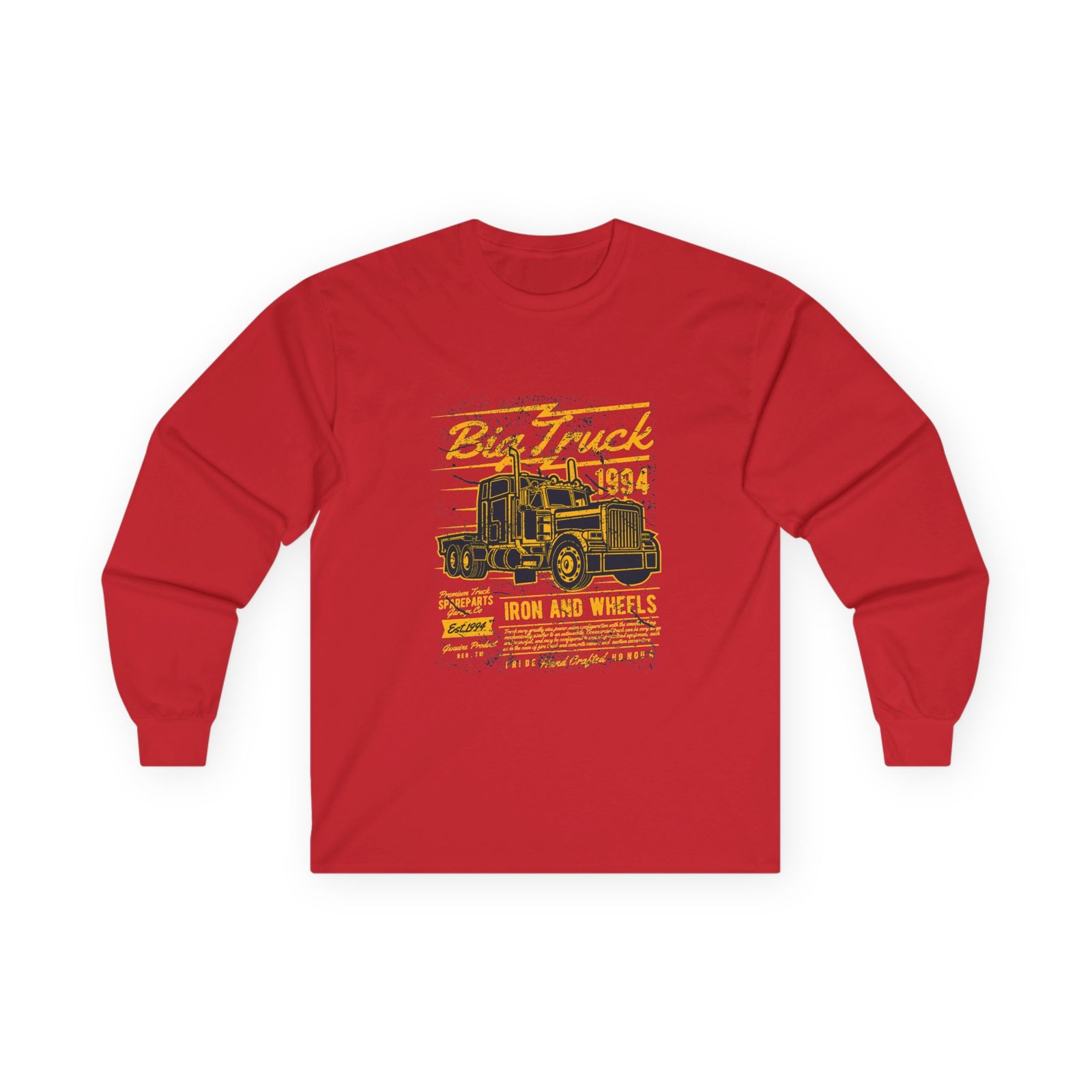 Big Truck 2 Long Sleeve Shirt - Image 13