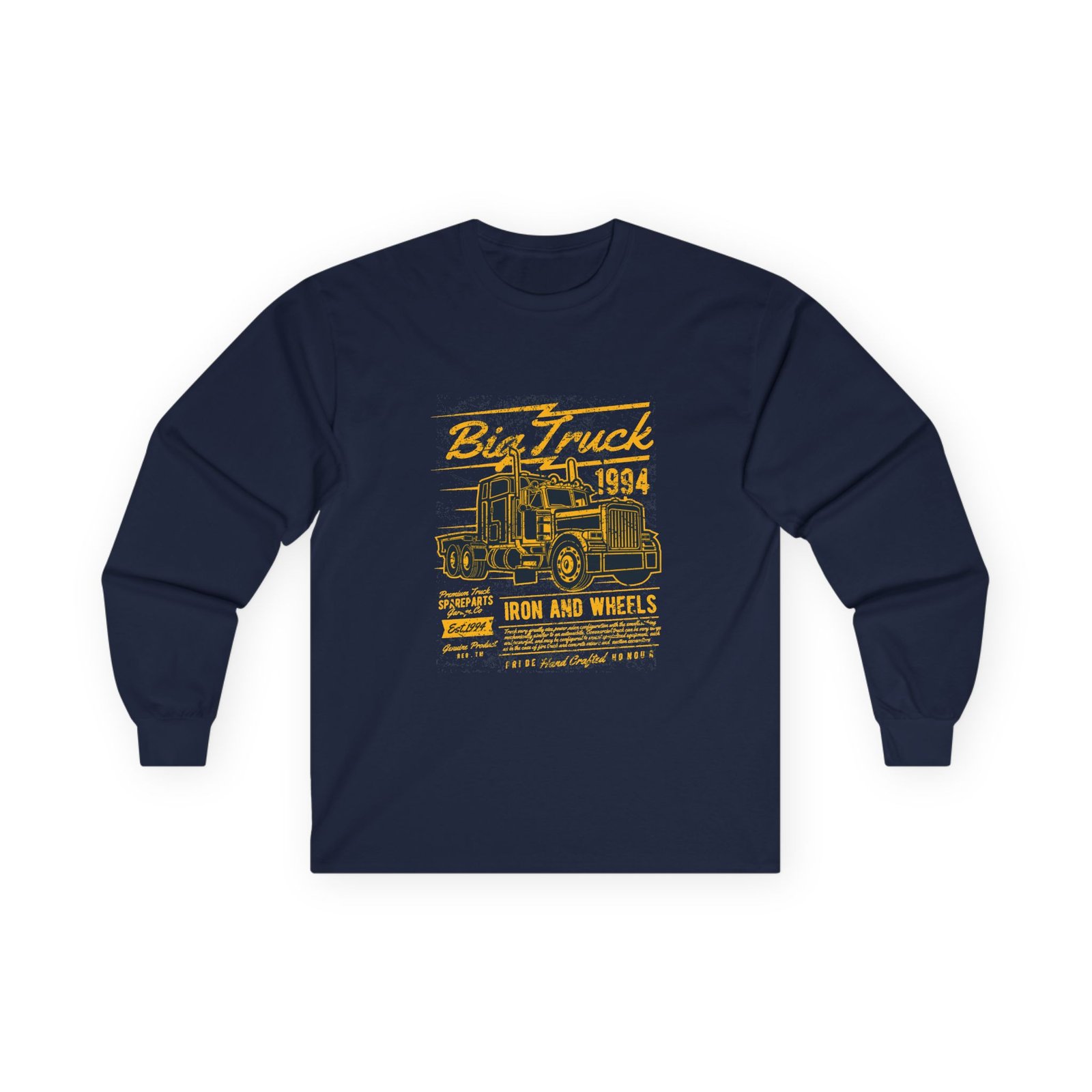 Big Truck 2 Long Sleeve Shirt - Image 9